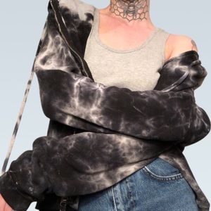 Nili Lotan Tie-Dye Zip-up hoodie